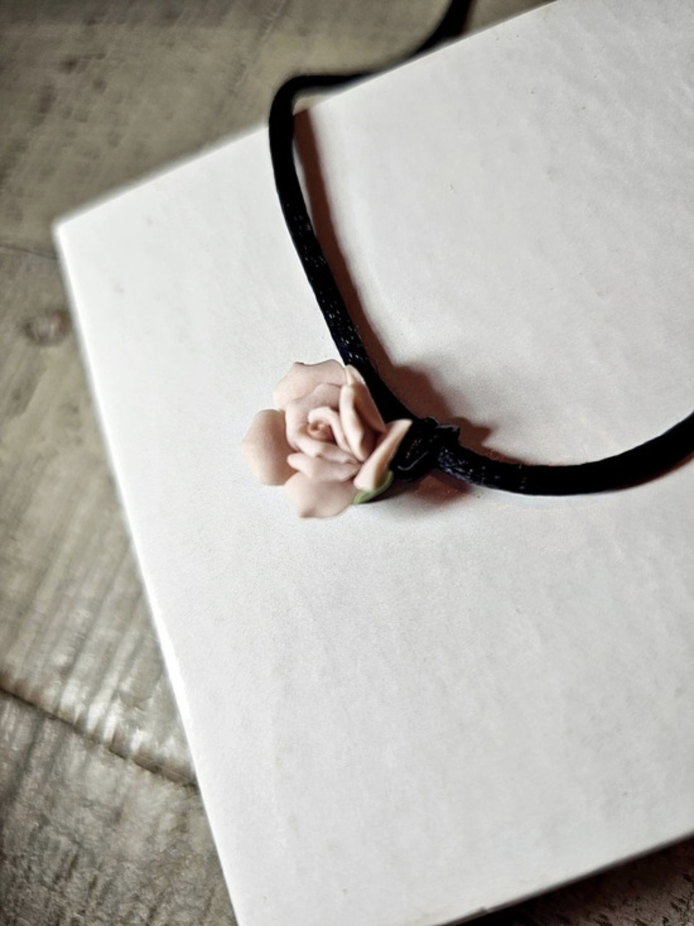 1928 Jewelry Co Vintage Bundle Romantic Pink Porcelain Rose Necklace 🌸 NWT - Picture 8 of 10
